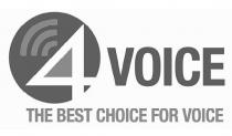 4VOICE THE BEST CHOICE FOR VOICE