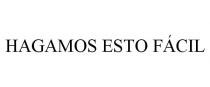 HAGAMOS ESTO FCIL
