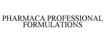 PHARMACA PROFESSIONAL FORMULATIONS