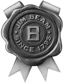 B JIM BEAM SINCE 1795