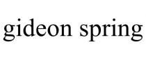 GIDEON SPRING