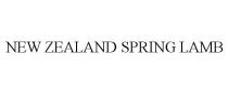 NEW ZEALAND SPRING LAMB