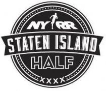 NY RR STATEN ISLAND HALF XXXX