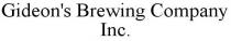 GIDEON'S BREWING COMPANY INC.