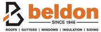 B BELDON SINCE 1946 ROOFS | GUTTERS | WINDOWS | INSULATION | SIDING