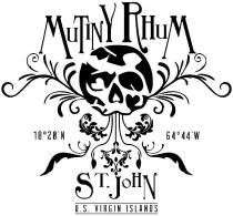 MUTINY RHUM ST. JOHN U.S. VIRGIN ISLANDS 1820' N 6444' W