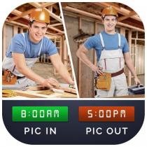 8:00AM PIC IN 5:00PM PIC OUT