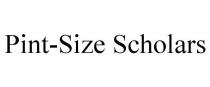 PINT-SIZE SCHOLARS