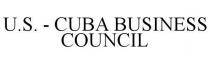U.S. - CUBA BUSINESS COUNCIL