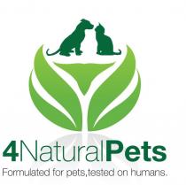 4NATURALPETS FORMULATED FOR PETS, TESTED ON HUMANS.