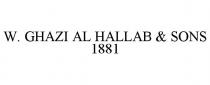 W. GHAZI AL HALLAB & SONS 1881