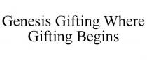 GENESIS GIFTING WHERE GIFTING BEGINS