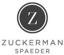 Z ZUCKERMAN SPAEDER