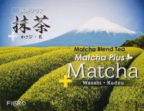 MATCHA BLEND TEA MATCHA PLUS MATCHA WASABI KUDZU NET WT. 2.6 OZ. (75G) 0.08 OZ.(2.5G)X30 PACKETS FIBRO