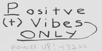 POSITVE (+) VIBES ONLY POWER UP! 432 HZ