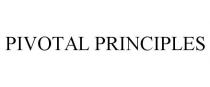 PIVOTAL PRINCIPLES