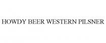 HOWDY BEER WESTERN PILSNER
