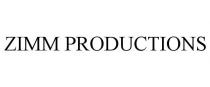 ZIMM PRODUCTIONS