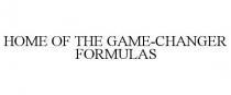HOME OF THE GAME-CHANGER FORMULAS
