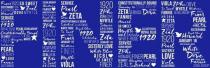 ARIZONA PEARL VIOLA MYRTLE FANNIE FINER ZETA 1920 HOWARD DOVE ZEAL ILLUSTRIOUS SERVICE SISTERHOOD SCHOLARSHIP CONSTITUTIONALLY BOUND ROYAL BLUE WHITE WHITE ROSE SISTERLY LOVE JANUARY 16 AICBL ZPHI SO SWEET