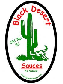 BLACK DESERT SAUCES ALL NATURAL OLD NO.56 BLACKDESERTSAUCES.COM