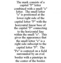 THE MARK CONSISTS OF A CAPITAL 