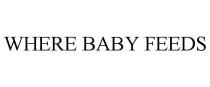 WHERE BABY FEEDS