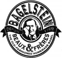 BAGELSTEIN BEAUX & FRRES THE OLD-FASHIONED HOMEMADE BAGEL DEPUIS 1789