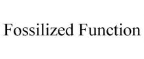 FOSSILIZED FUNCTION