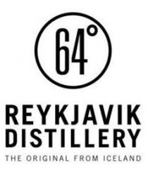 64 REYKJAVIK DISTILLERY THE ORIGINAL FROM ICELAND