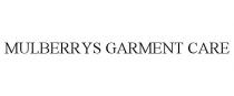 MULBERRYS GARMENT CARE