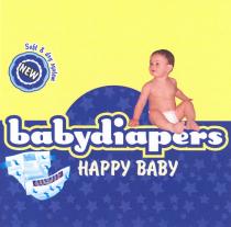 babydiapers happy baby NEW, Soft & dry system.
