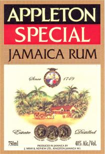 APPLETON SPECIAL JAMAICA RUM