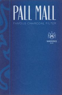 PALL MALL, FAMOUS CHARCOAL FILTER, NANOKINGS BLUE