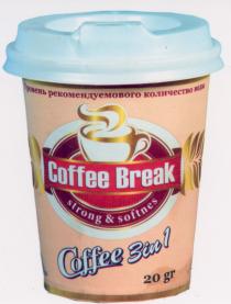 Coffee Break strong & softness Coffee 3 in 1