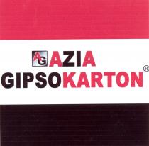 AG AZIA GIPSOKARTON