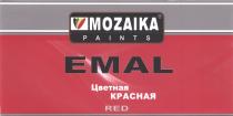 MOZAIKA PAINTS EMAL RED