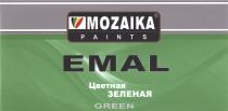 MOZAIKA PAINTS EMAL GREEN