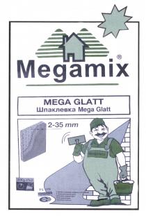 Megamix MEGA GLATT Шпаклевка Mega Glatt