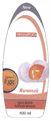 New SHAMPOO Natural Egg for all hair types