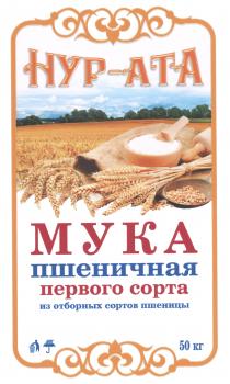 НУР-АТА МУКА пшеничная первого сорта из отборных сортов пшеницы