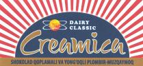 DAIRY CLASSIC Creamica SHOKOLAD QOPLAMALI VA YONG'OQLI PLOMBIR-MUZQAYMOQ