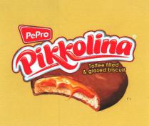 Pikkolina PePro Toffee filled & glazed biscuit