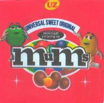 mums UNIVERSAL SWEET ORIGINAL shokoladli yeryong'oq uz