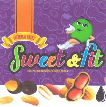 Sweet & fit UNIVERSAL SWEET арахис покрытый сладким какао