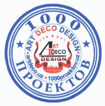 1000 ПРОЕКТОВ АRT DECO DESIGN artdeco.uz 1000proektov.uz