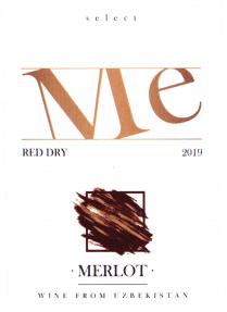 select RED DRY MERLOT WINE FROM UZBEKISTAN