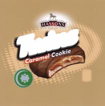 HASSONS since 1984 chocolatier Caramel Cookie, Twins