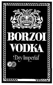 BORZOI VODKA