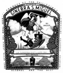 GINEBRA S.MIGUEL LA TONDENA DISTILLERS INC.